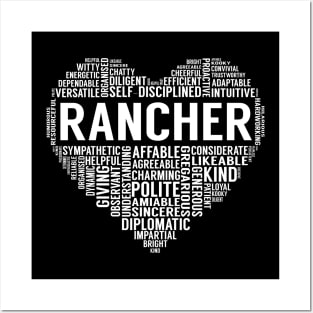 Rancher Heart Posters and Art